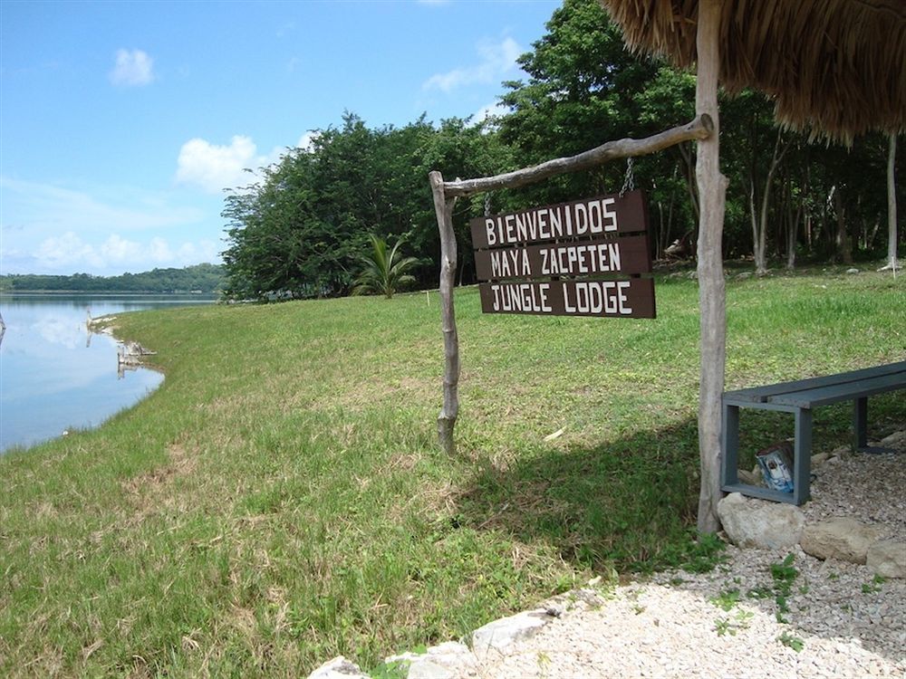 Maya Zac Peten Jungle Lodge إل ريماتي المظهر الخارجي الصورة