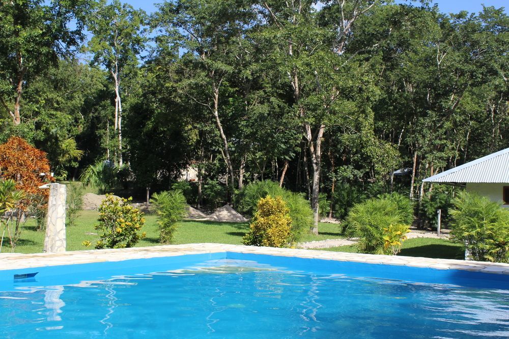 Maya Zac Peten Jungle Lodge إل ريماتي المظهر الخارجي الصورة