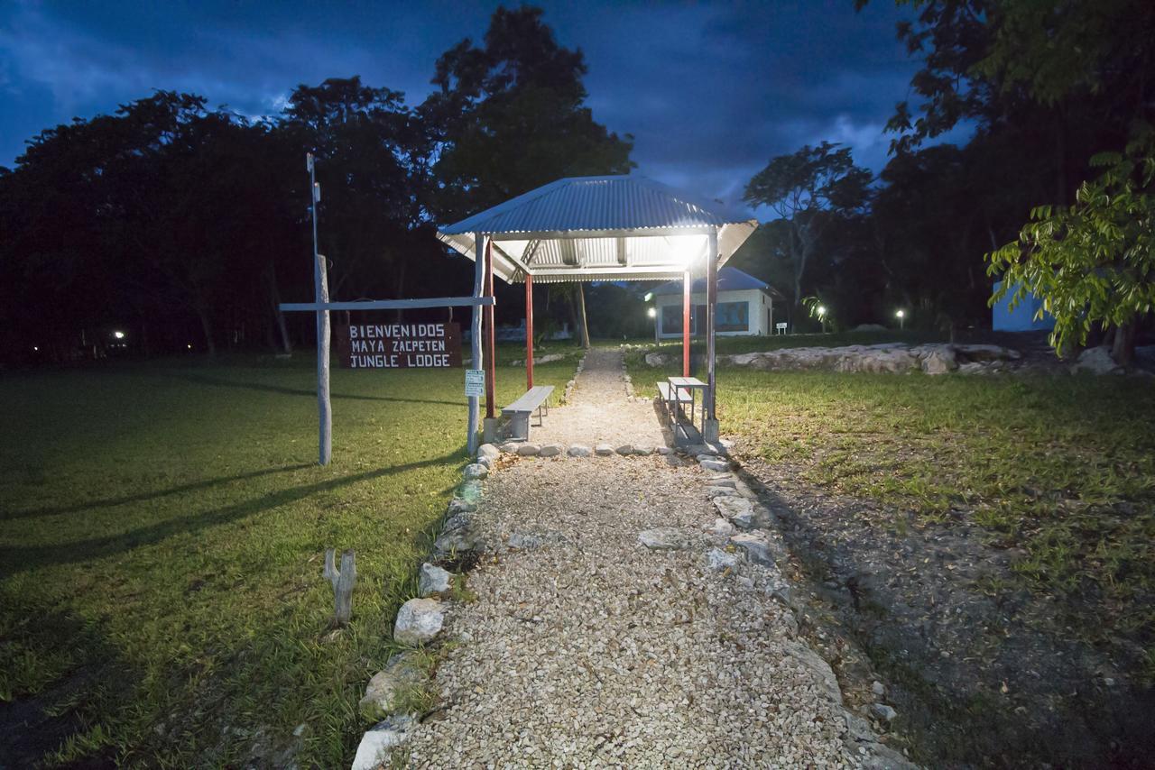 Maya Zac Peten Jungle Lodge إل ريماتي المظهر الخارجي الصورة